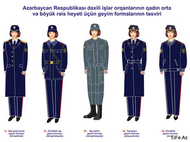 Форма азербайджанской полиции будет изменена [Фото]
