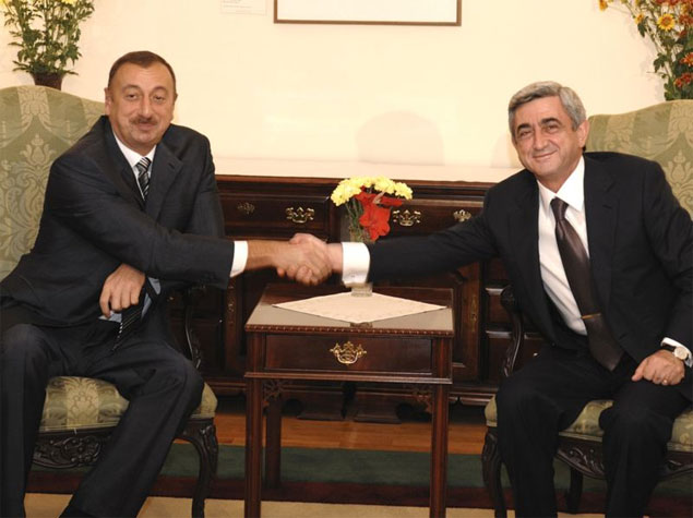 Президенты Азербайджана и Армении заявили о готовности ускорить согласование основных принципов нагорно-карабахского урегулирования