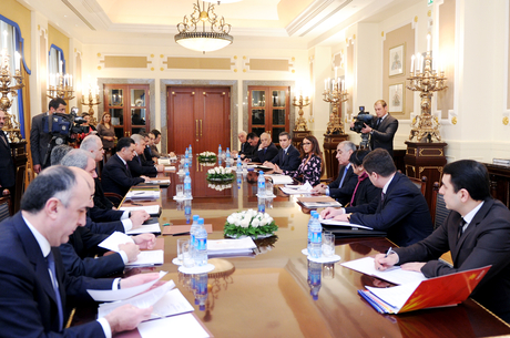 Под председательством Мехрибан Алиевой состоялось заседание Оргкомитета конкурса Евровидение-2012