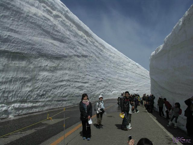 Снежный коридор протяженностью 90 км [Фото]