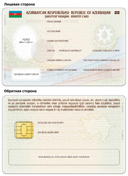 Президент Азербайджана утвердил образец удостоверения личности [Фото]