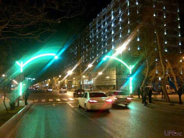 В Баку установлены новые светофоры [Фото]