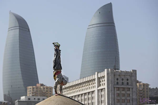 Путешествие самого известного паркуриста в мире Райана Дойла в Баку