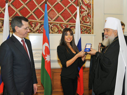 Вице-президенту Фонда Гейдара Алиева Лейле Алиевой вручен орден княгини Ольги III степени
