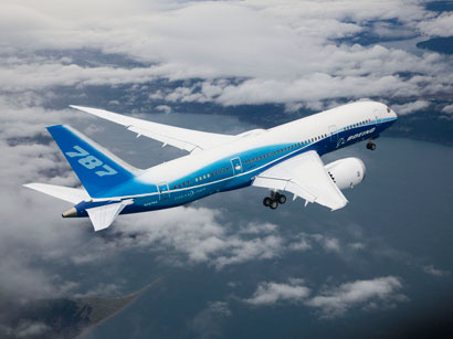 В 2014 году Азербайджан получит самолеты Boeing-787 Dreamliner