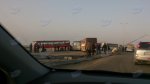 В Гарадагском районе столкнулись крупногабаритные автобусы [Фото]