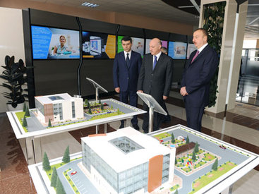 Президент Ильхам Алиев принял участие в открытии центра Службы "ASAN" номер 4 в Баку