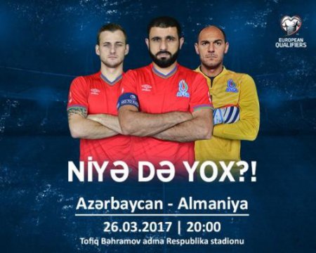 Azərbaycan - Almaniya: bilet satışı başladı