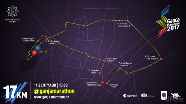 Будет проведен «Гянджинский марафон-2017»