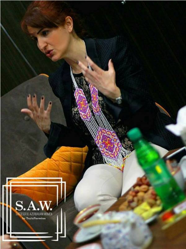 S.A.W. (Successful Azerbaijani Women): Первая гостья проекта Рена Юзбаши