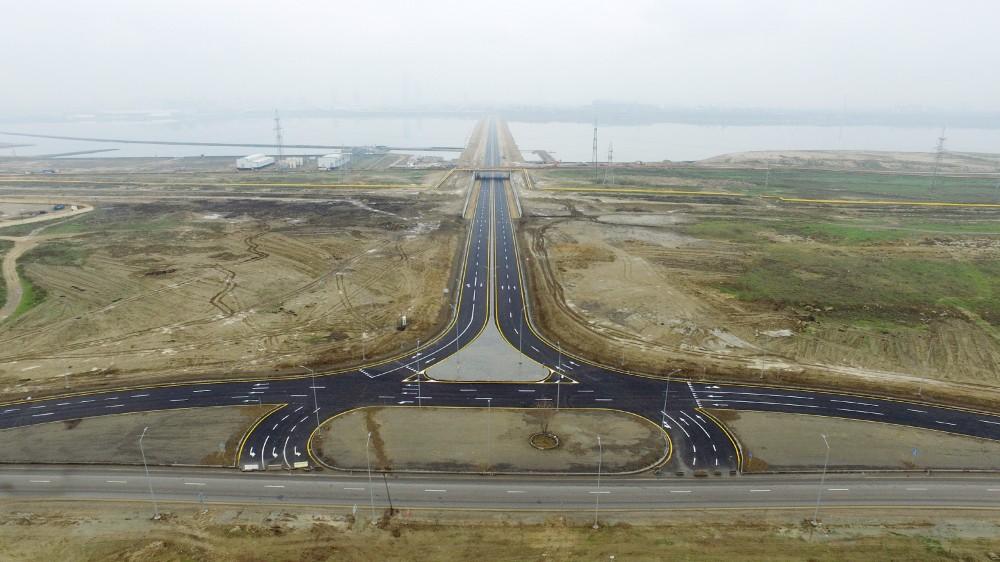 Открылась новая дорога между проспектом Зии Буньядова и автодорогой Балаханы-Новханы
