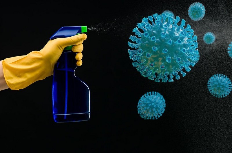 Найден быстрый способ очистки поверхностей от коронавируса
