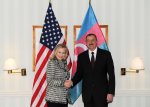Президент Ильхам Алиев встретился с государственным секретарем США Хиллари Клинтон