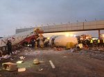 В Москве при посадке загорелся пассажирский самолет, погибли четыре человека [Видео]